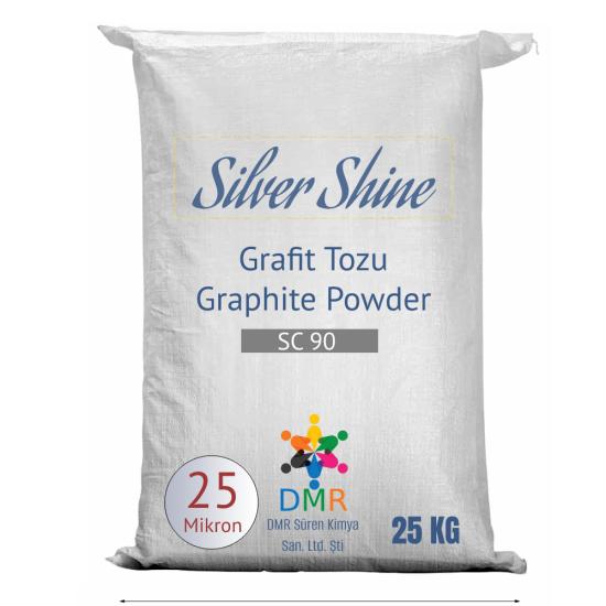 Silver Shine Grafit Tozu SC 90 25 Mikron 25 Kg