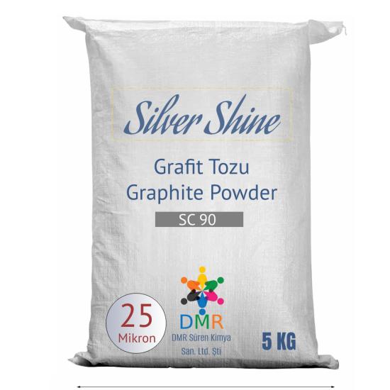 Silver Shine Grafit Tozu SC 90 25 Mikron 5 Kg